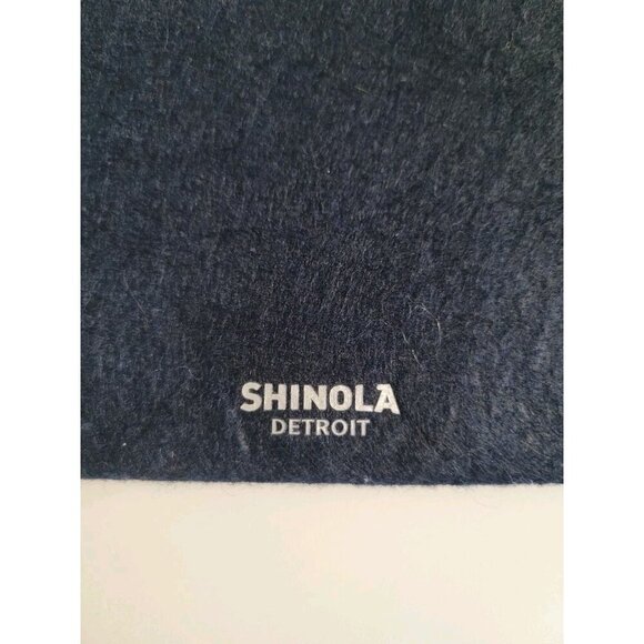 Shinola Detroit Pouch Bag AA Business Class Blue - Picture 2 of 4